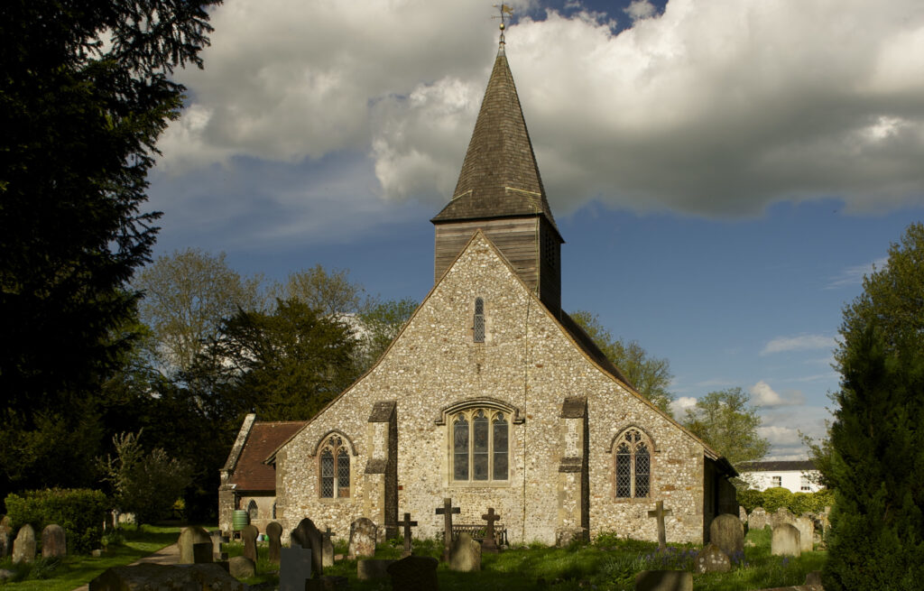 St. Mary's Church, Walberton, end view